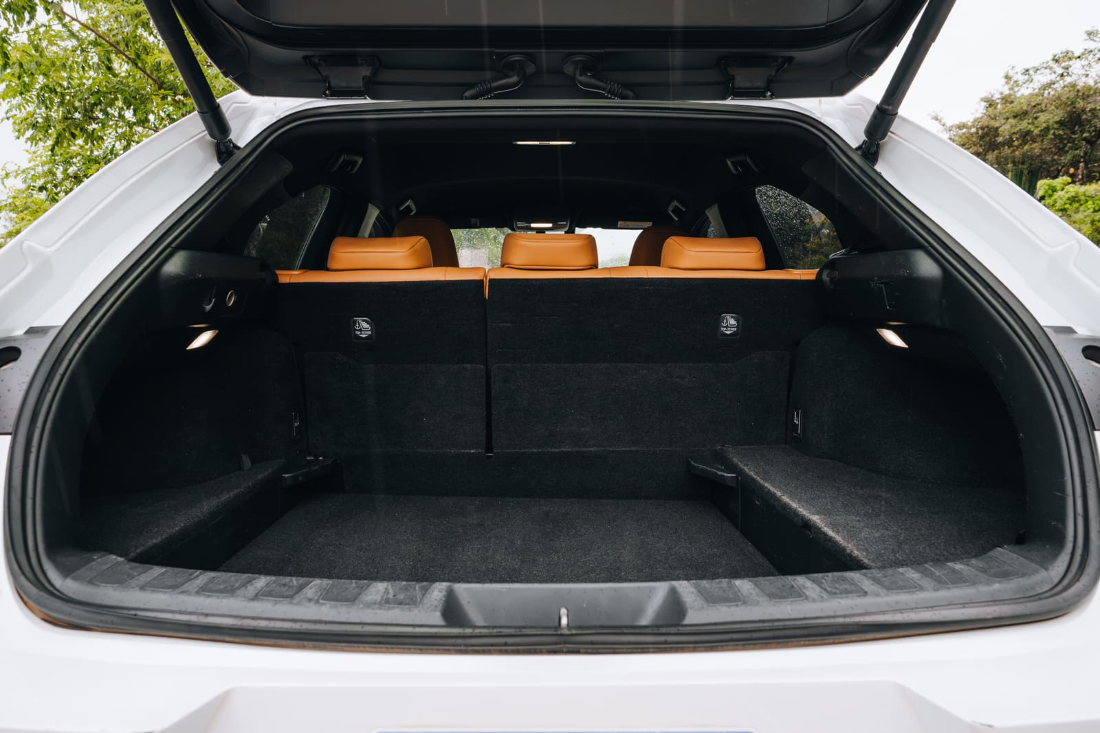 Roomy trunk for the whole group luggage